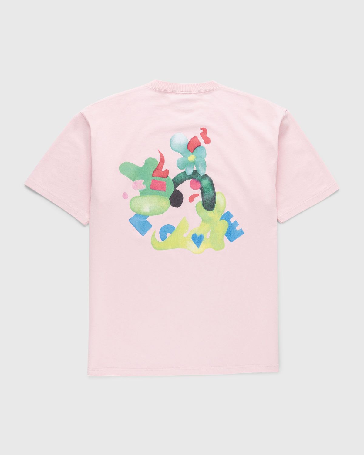 NTS x Highsnobiety – Graphic T-Shirt Pink  - Tops - Pink - Image 1