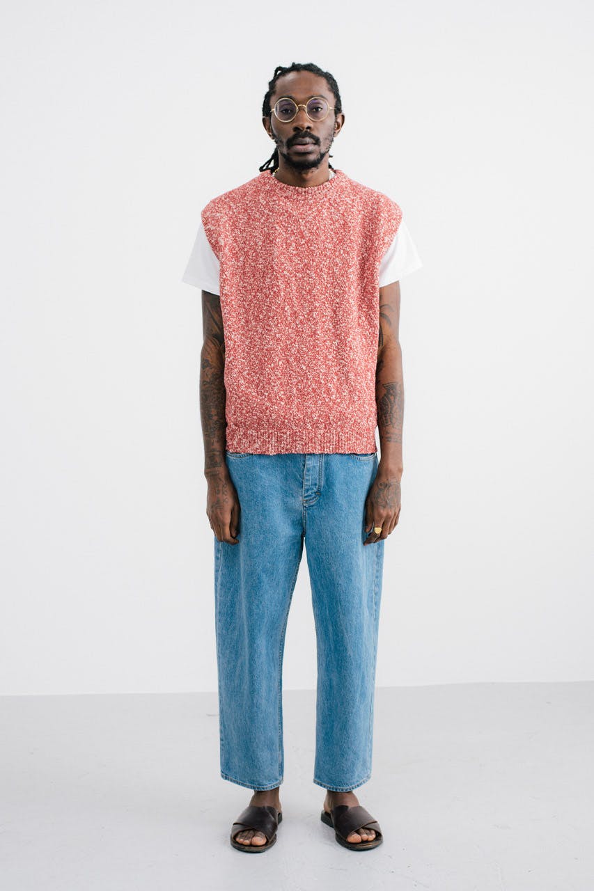 akindofguise-ss23-001_0005_Nadeem Knit Vest_Harissa