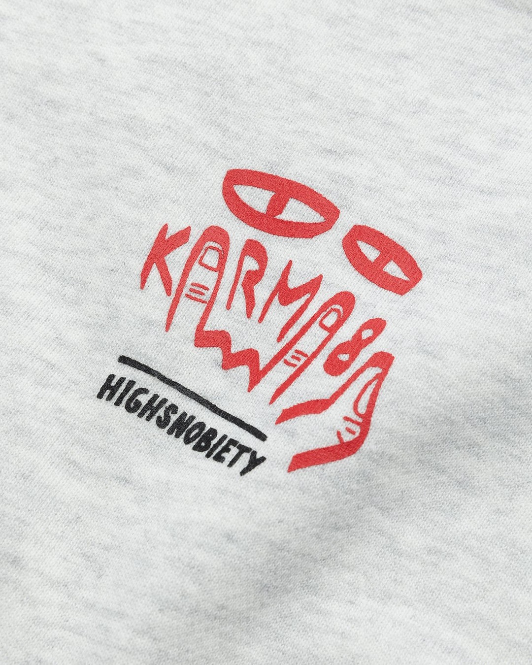 KARMA8A x Highsnobiety – HS Sports High Hoodie White - Hoodies - White - Image 4