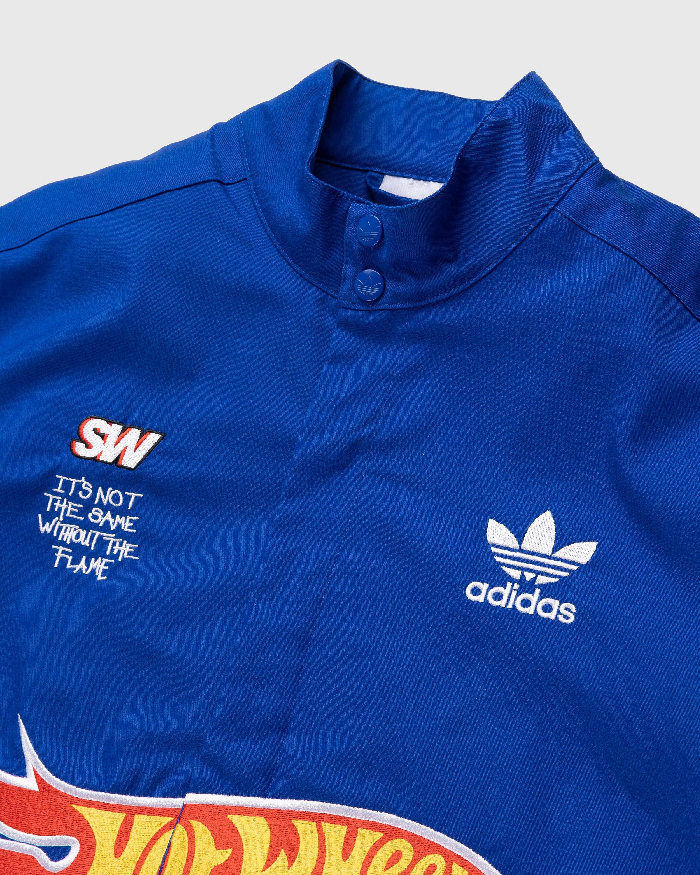 Adidas – Sean Wotherspoon x Hot Wheels Race Jacket Blue - Outerwear - Blue - Image 8