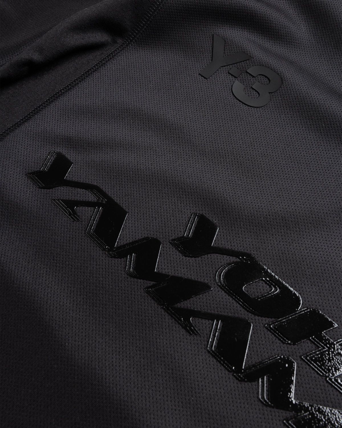 Y-3 – Logo Longsleeve T-Shirt - Tops - Black - Image 4