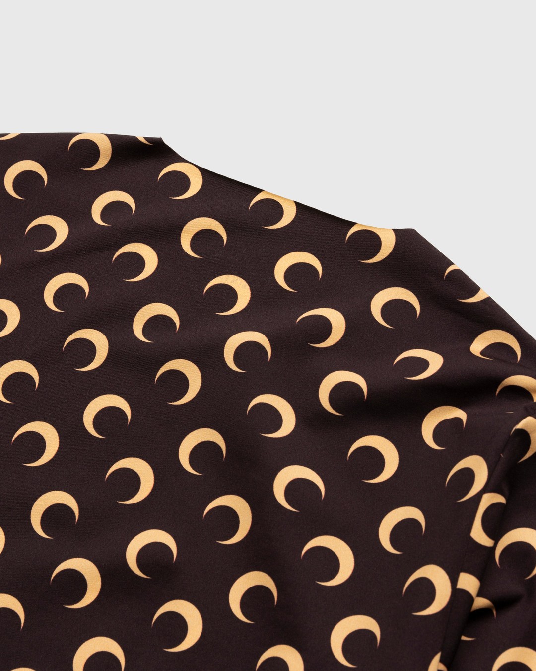 Marine Serre – Second Skin Moon Top Brown - Longsleeves - Brown - Image 4