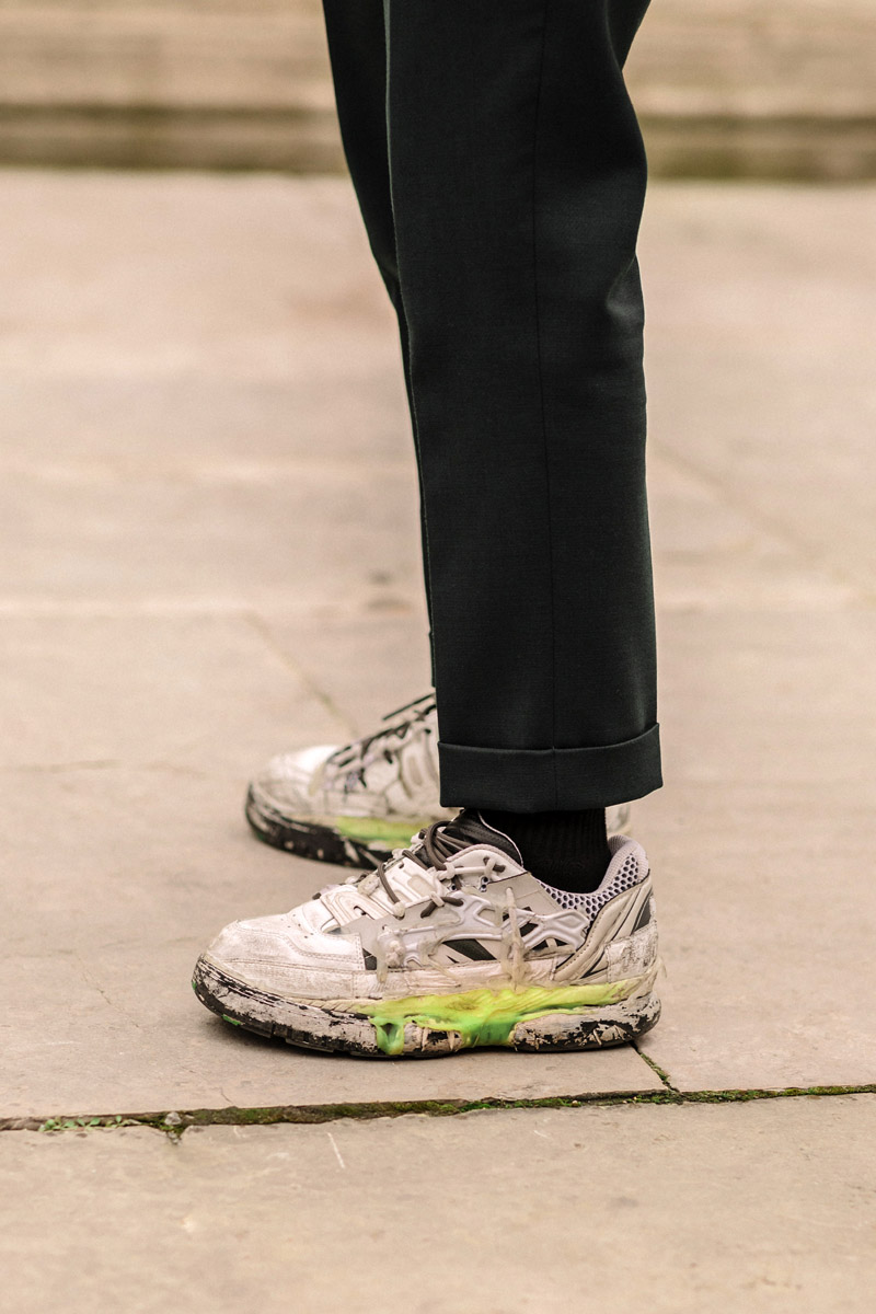 paris fashion week womens fw19 sneaker street style Adidas Balenciaga Nike