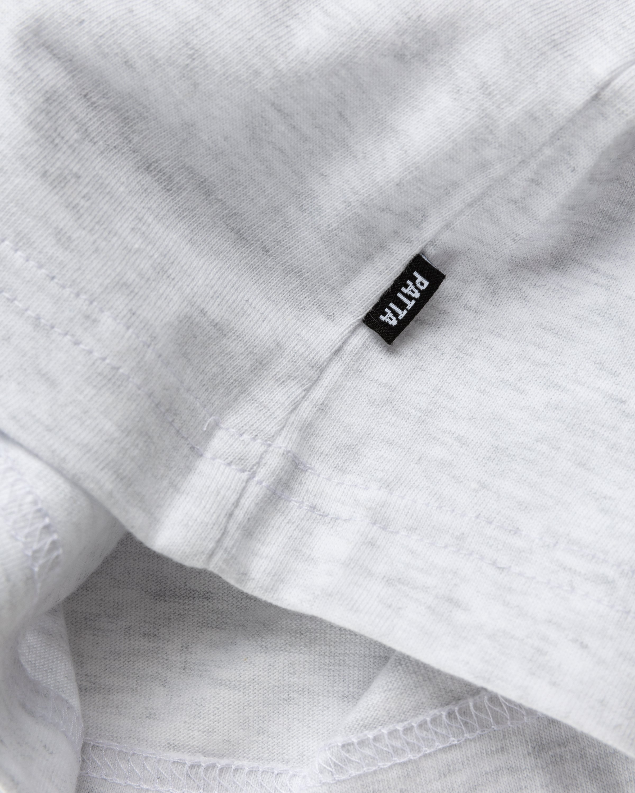 Patta – Basic Script P T-Shirt Grey - T-shirts - Grey - Image 5