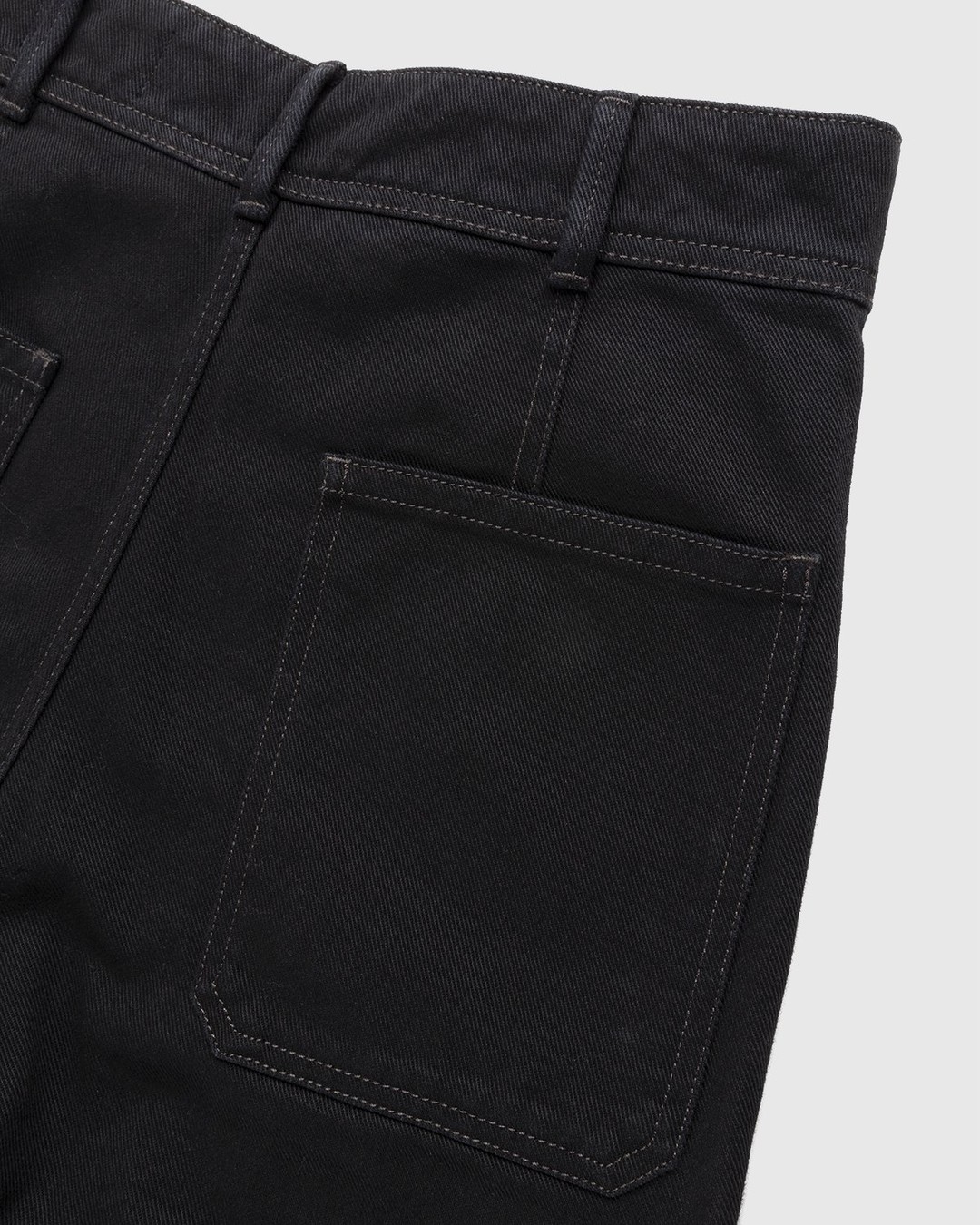 Lemaire – Rinsed Denim Sailor Pants Black