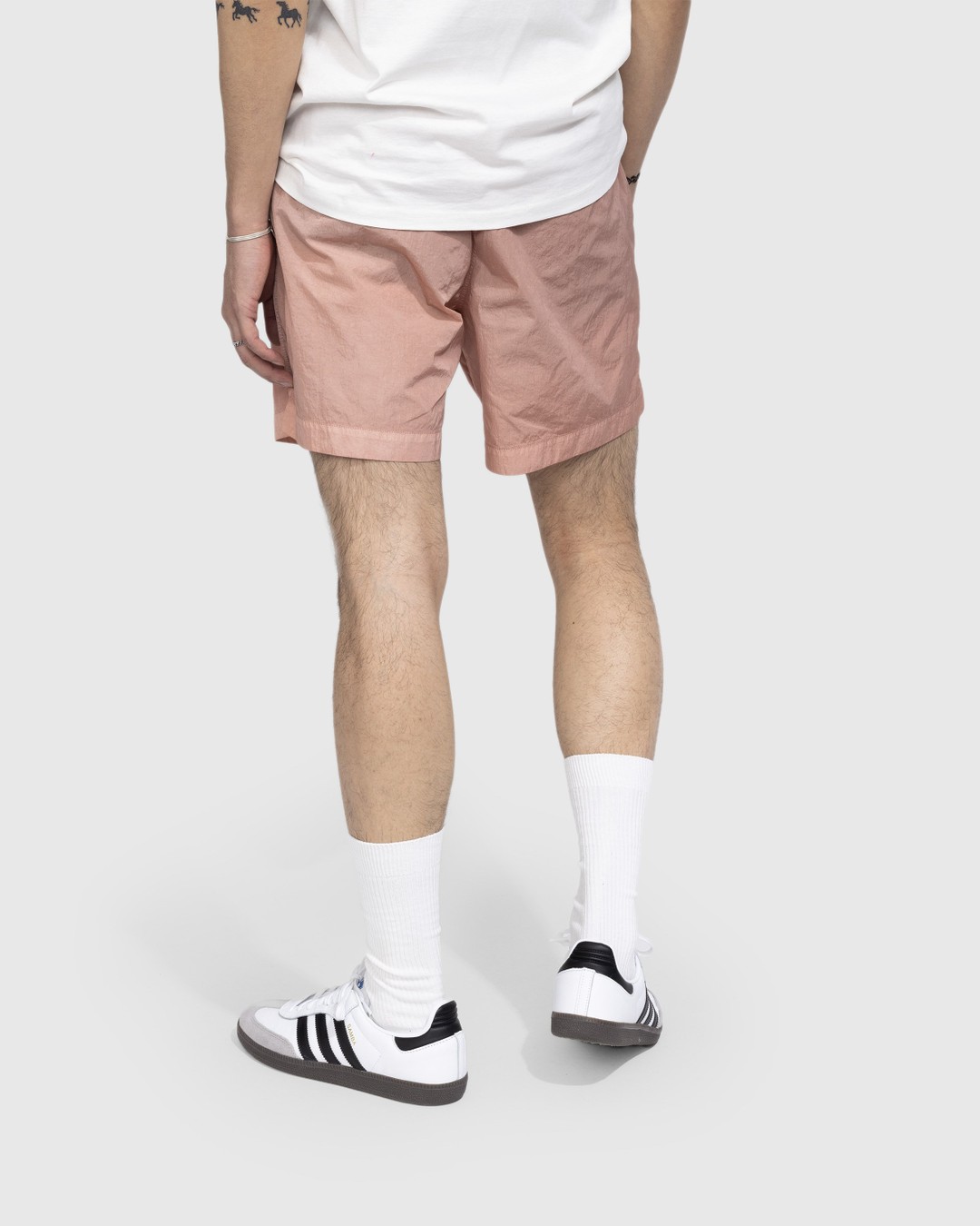 C.P. Company – Eco-Chrome Swim Shorts Pink - Swimwear - Pink - Image 3