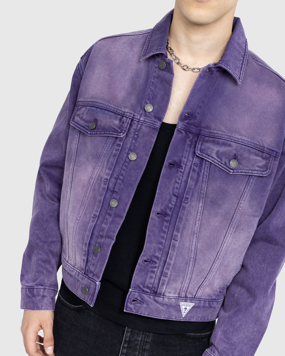 Guess purple jacket hotsell
