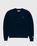 RUF x Highsnobiety – Knitted Crewneck Sweater Navy - Knitwear - Blue - Image 1