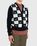 Acne Studios – Knit Wool Cardigan Black/Oatmeal Melange - Knitwear - Black - Image 3