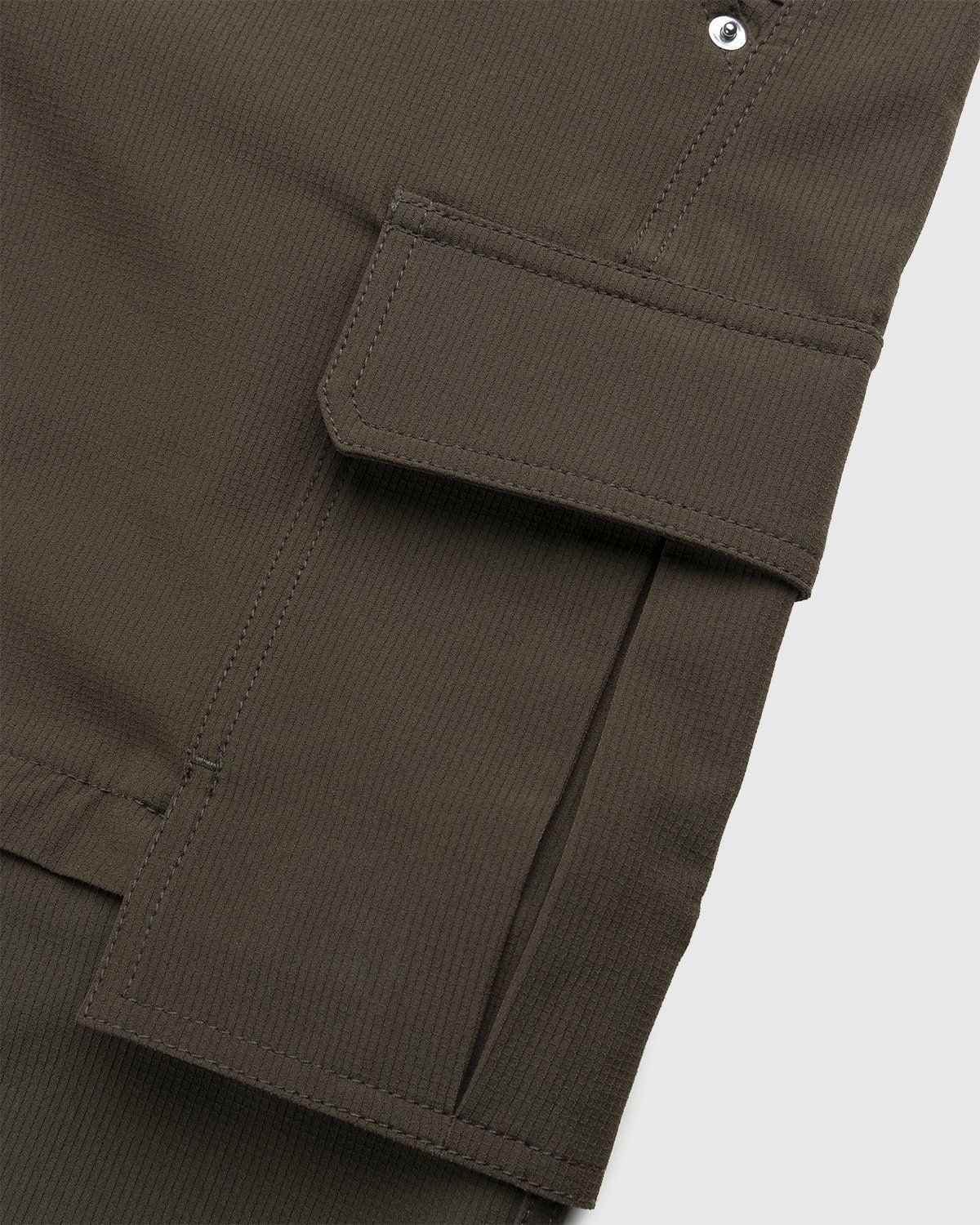JACQUEMUS – Le Pantalon Peche Dark Khaki - Trousers - Green - Image 4