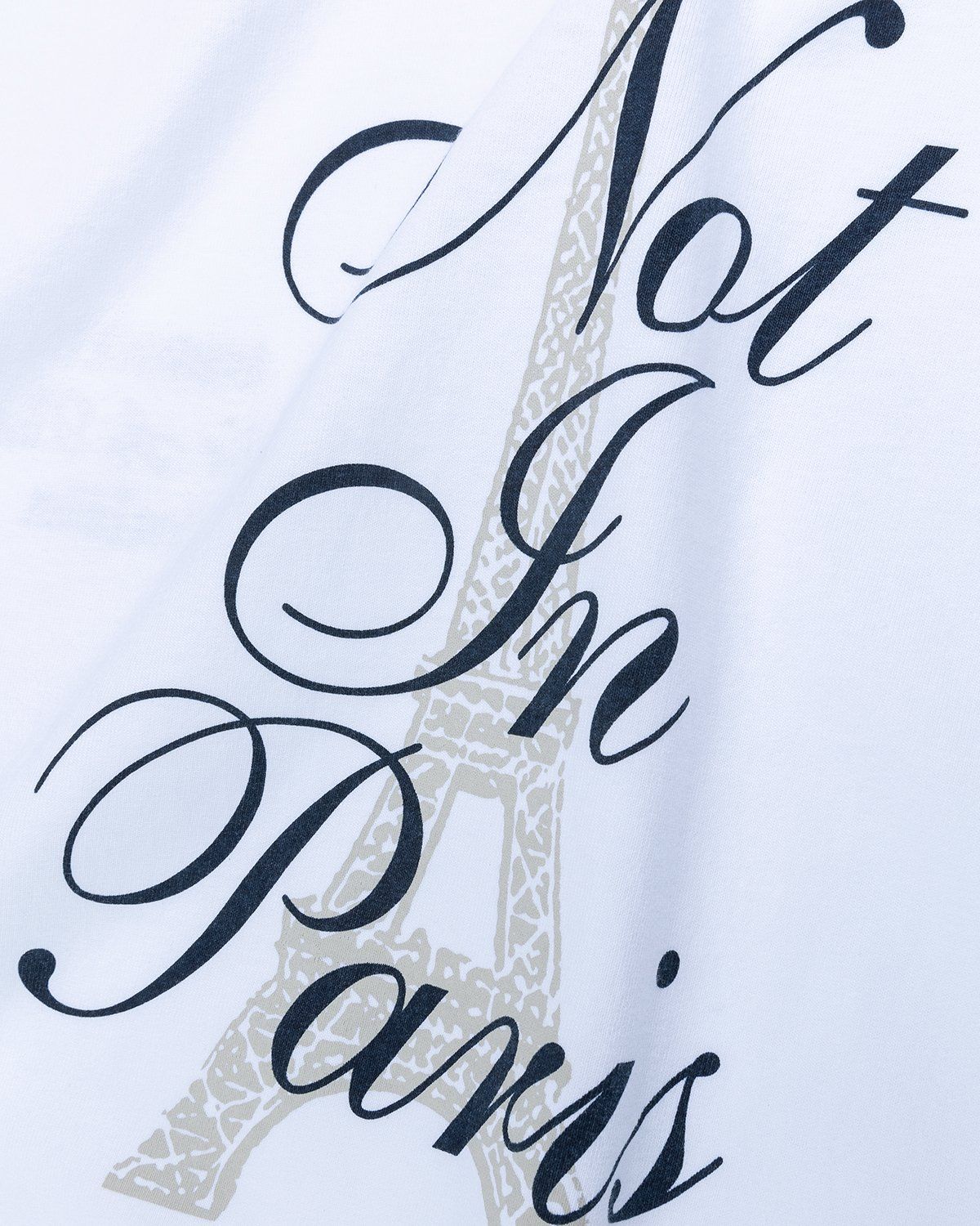 Highsnobiety – Not In Paris 3 Tour Eiffel T-Shirt White - T-shirts - White - Image 4