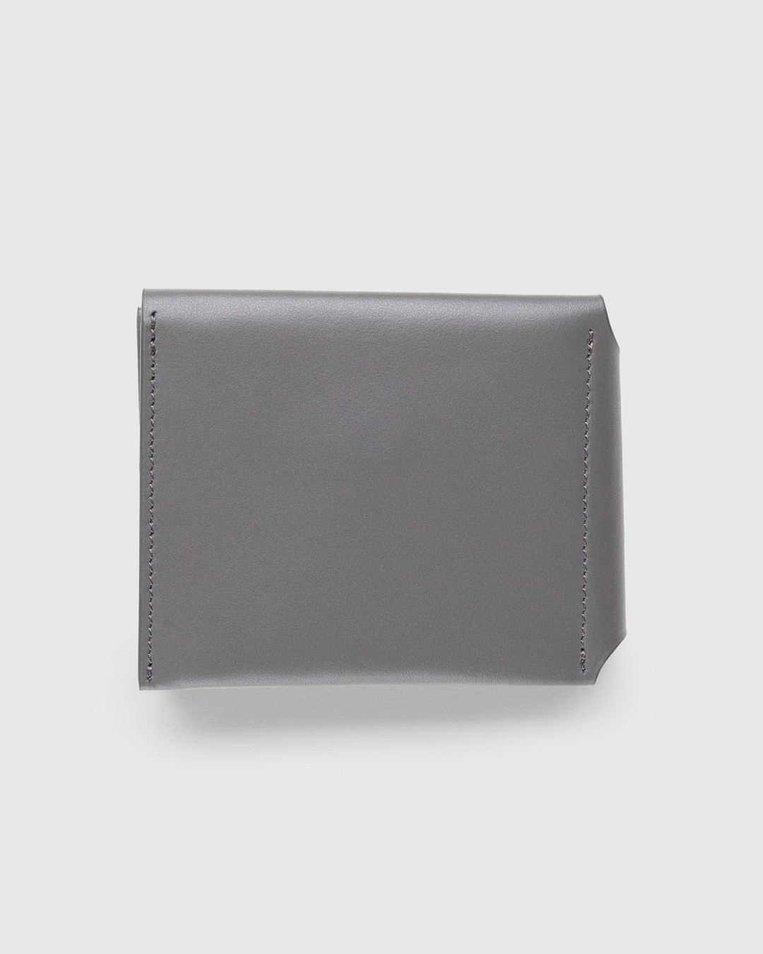 Acne Studios – Folded Card Holder Dark Grey - Wallets - Grey - Image 2