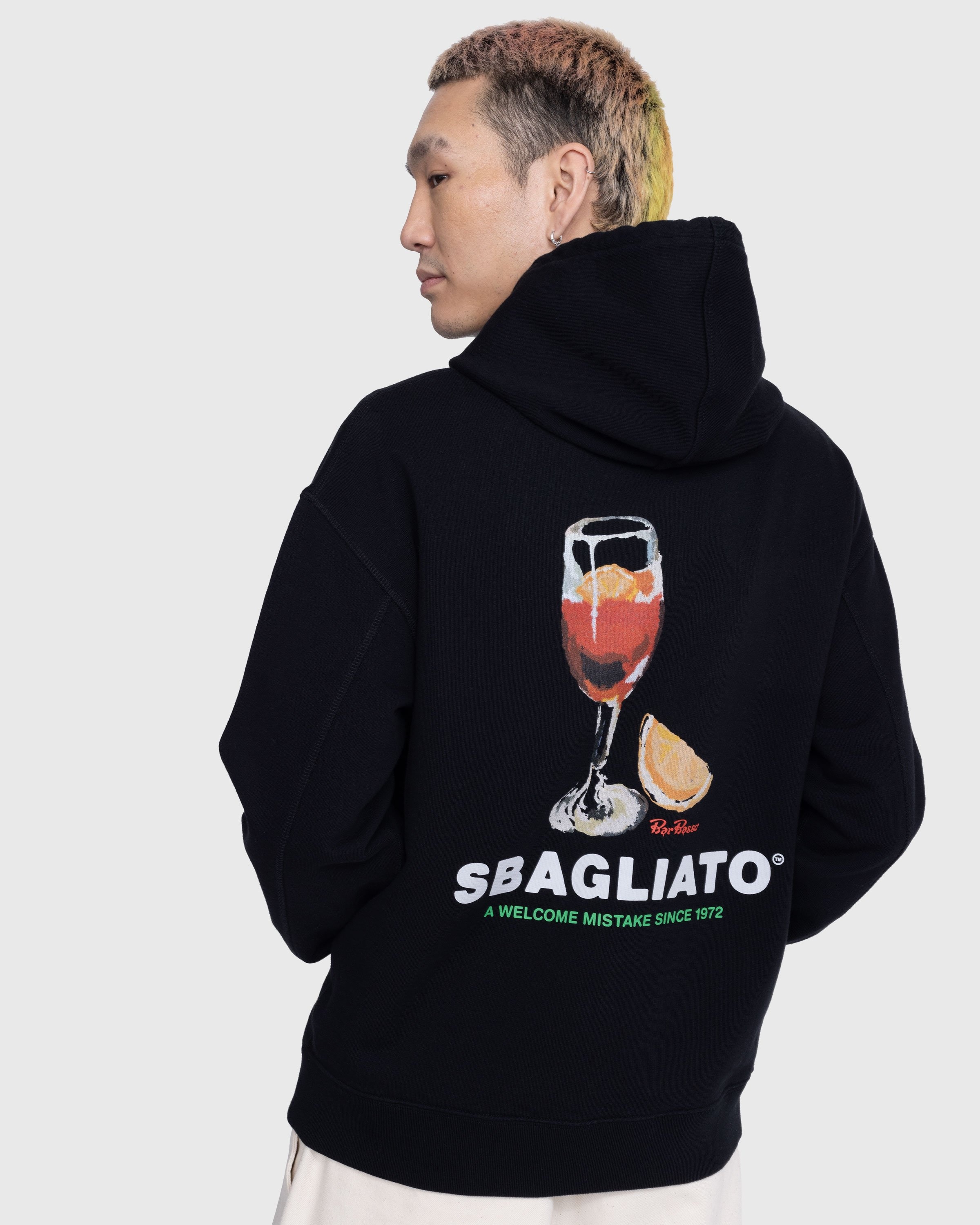 Bar Basso x Highsnobiety – Sbagliato Hoodie Black - Sweats - Black - Image 6