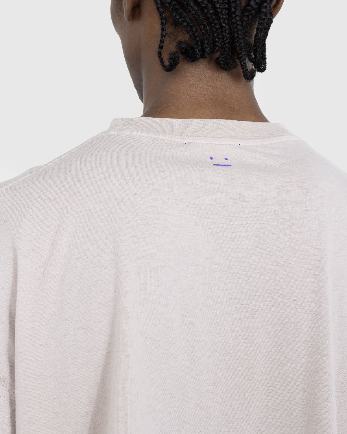 Acne Studios – Cropped T-Shirt Dusty Beige - Tops - Beige - Image 4