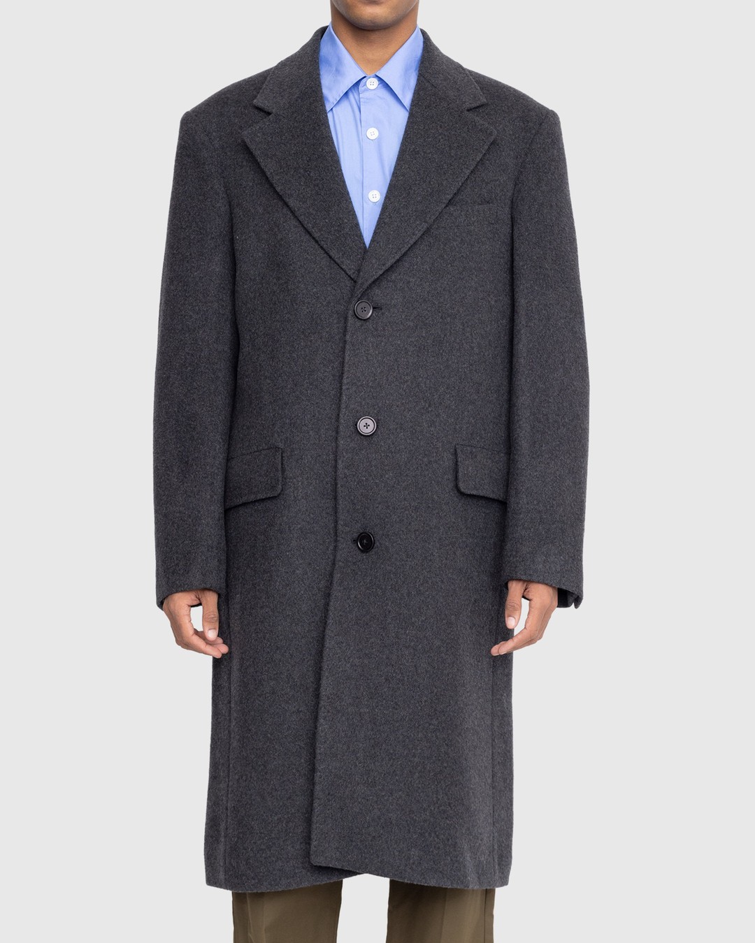 Our Legacy – Dolphin Coat Ash Grey - Outerwear - Grey - Image 2