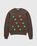 Flower Knit Brown