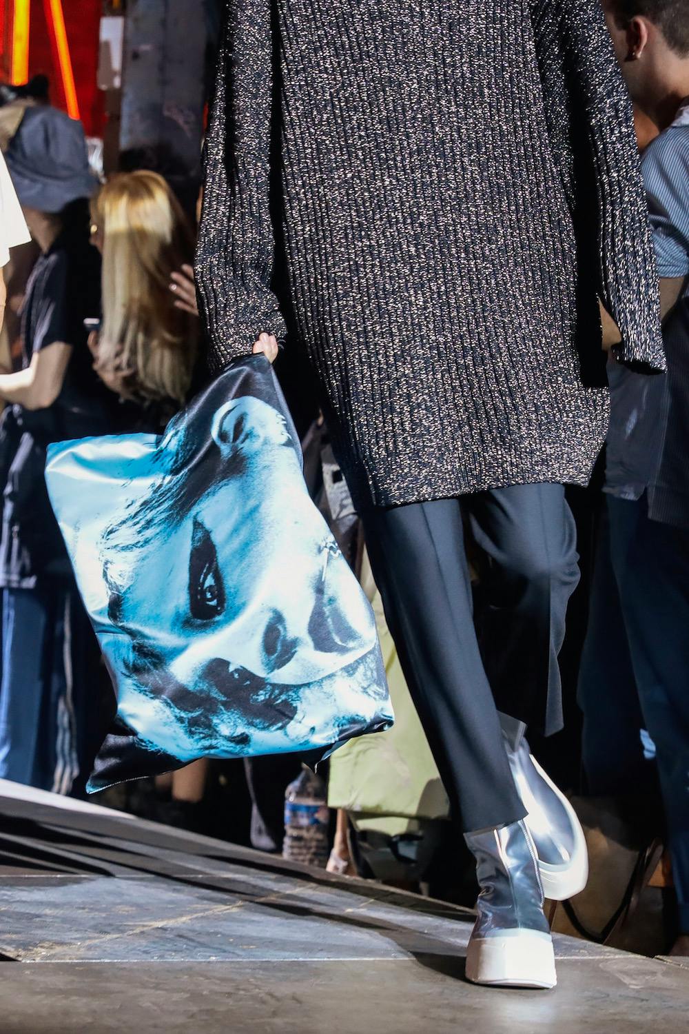 Raf Simons Debuts Graphic Eastpak