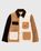 Reversible Shearling Jacket Brown