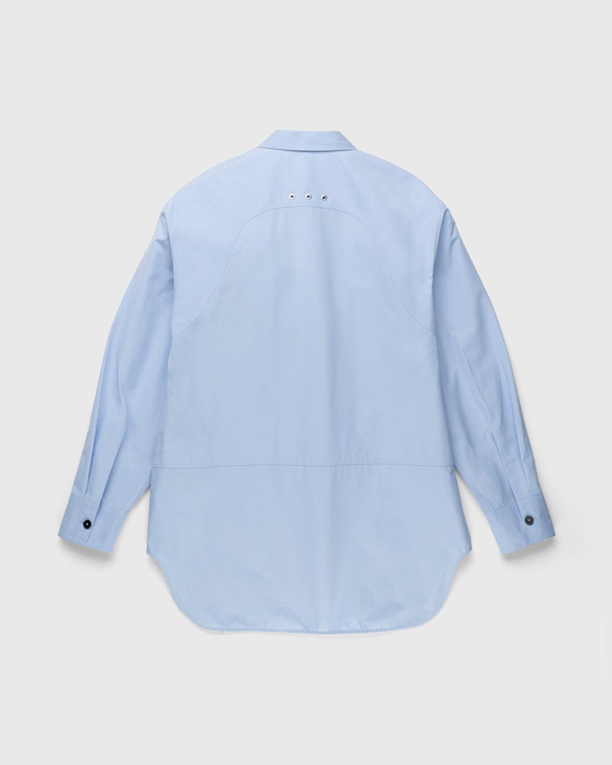 Jil Sander – Oversized Button-Down Shirt Light Pastel Blue - Shirts - Blue - Image 2
