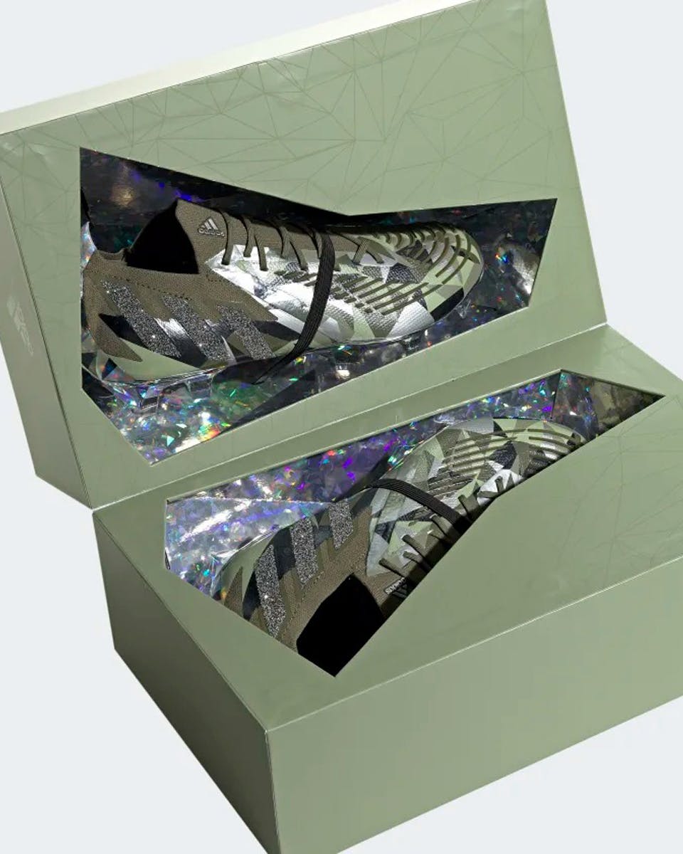 Michelangelo fusion tonight adidas x Swarovski Collab on Predator Edge Shoes, Gloves