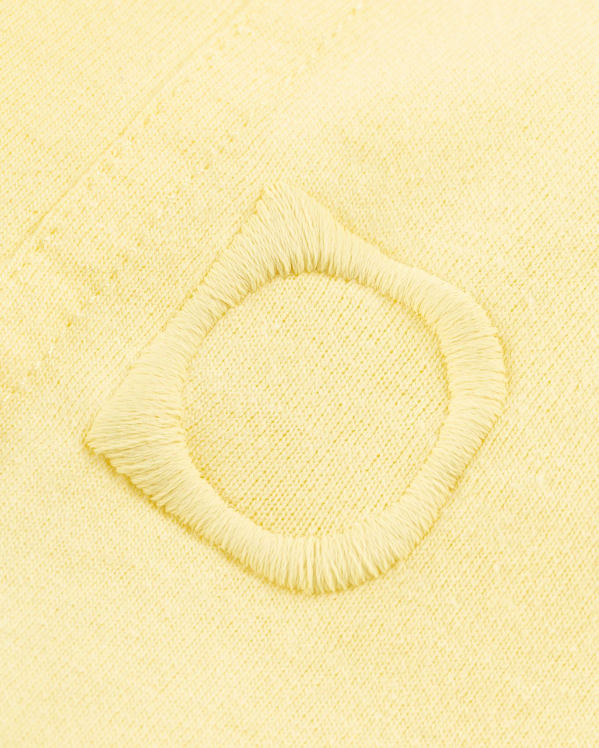Diomene by Damir Doma – Cotton Crewneck T-Shirt Lemonade - Tops - Yellow - Image 6