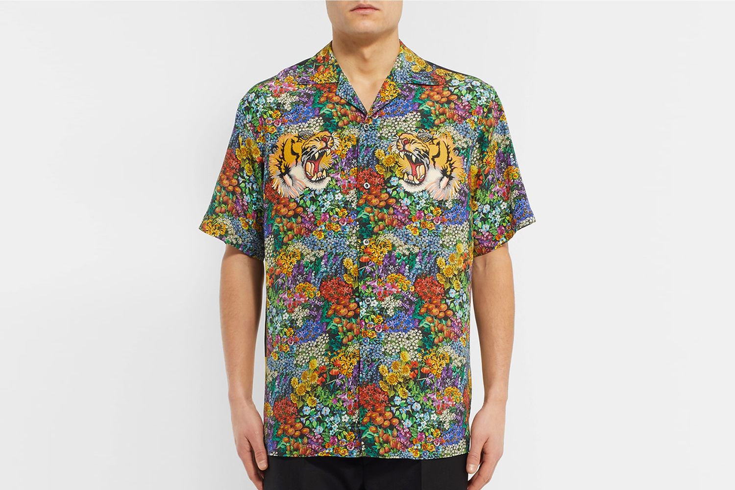 Floral Tiger Shirt