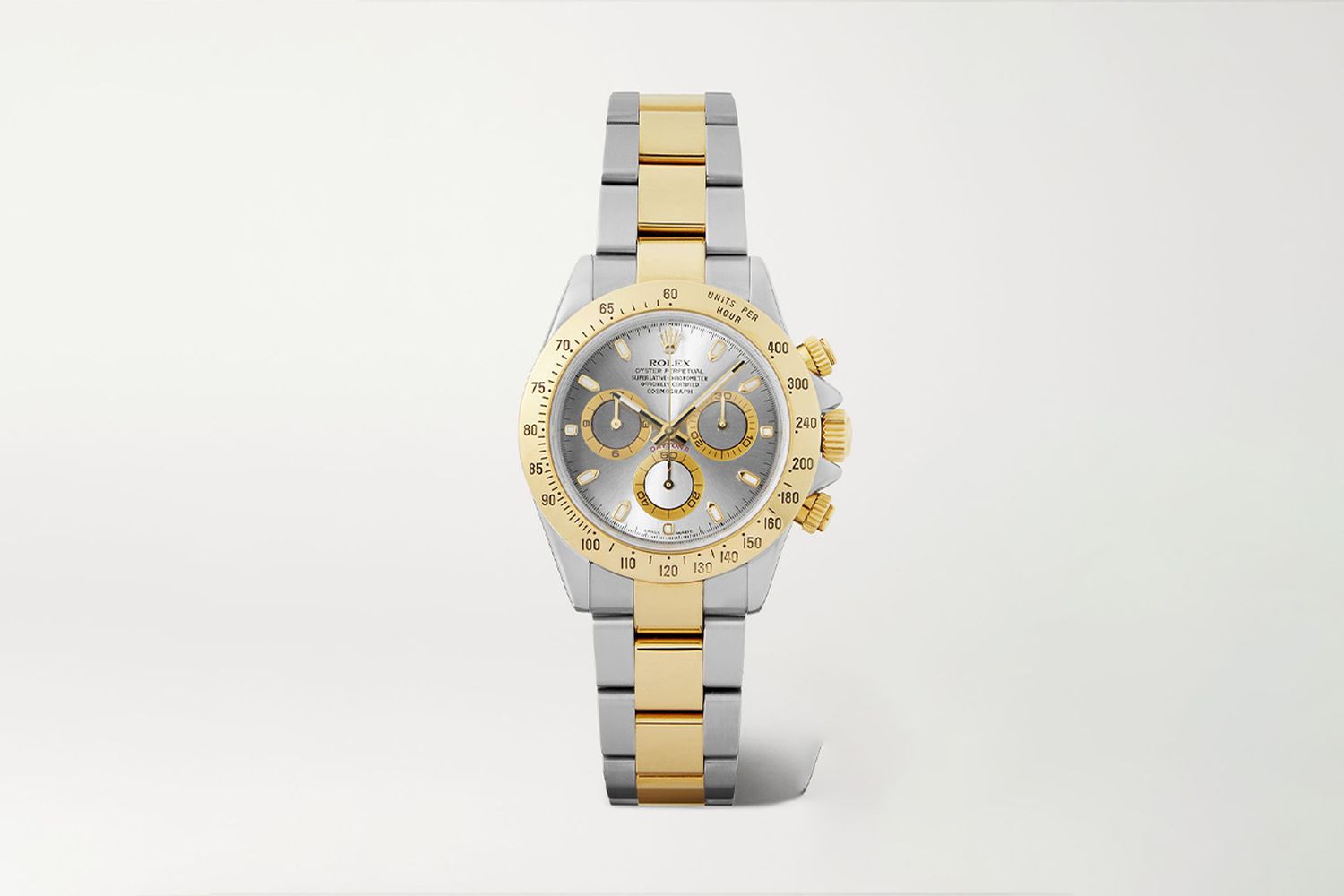 Pre-Owned 2011 Cosmograph Daytona Automatic Chronograph 40mm 18-Karat Gold and Oystersteel Watch