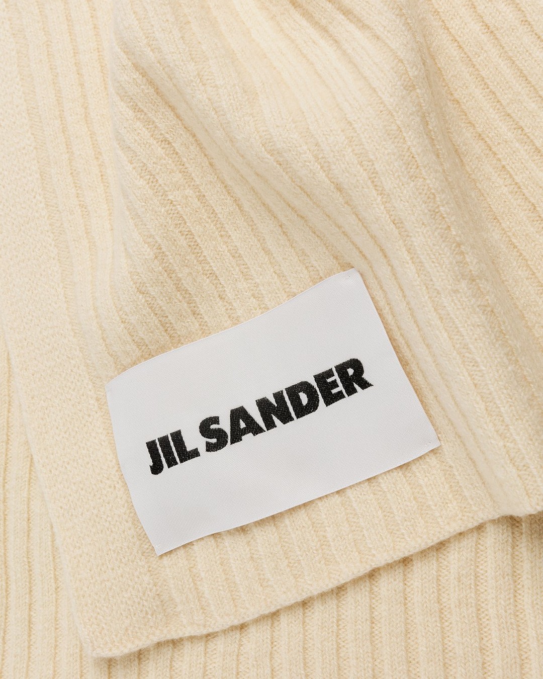 Jil Sander – Scarf Natural - Scarves - Beige - Image 3