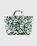 Floral Shopper Tote Green