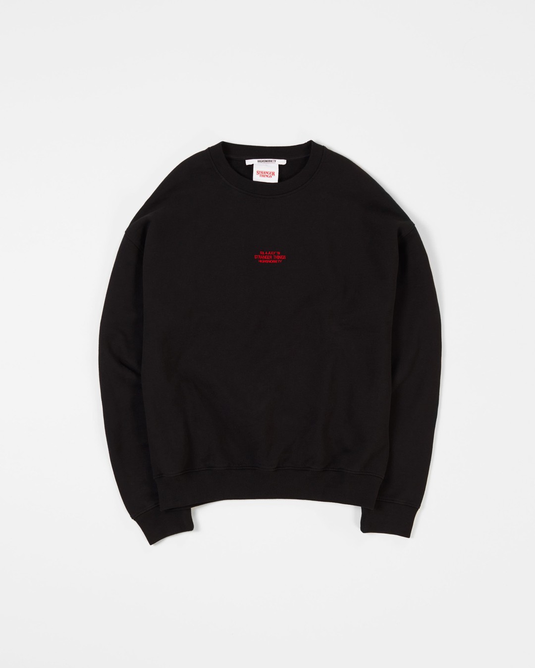 Highsnobiety – Stranger Things City of Hawkins Sweater Black - Sweats - Black - Image 2