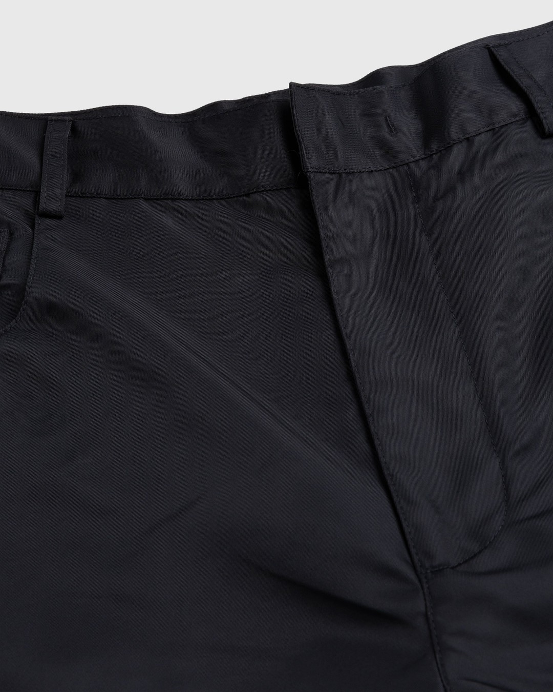Trussardi – Nylon Shorts Black - Shorts - Black - Image 4