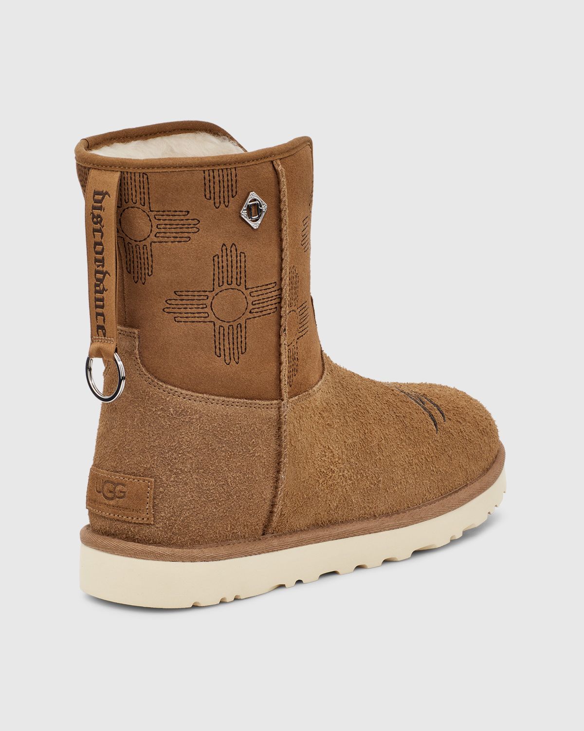 Ugg x Children of the Discordance – Classic Short Boot Brown - Lined Boots - Brown - Image 4