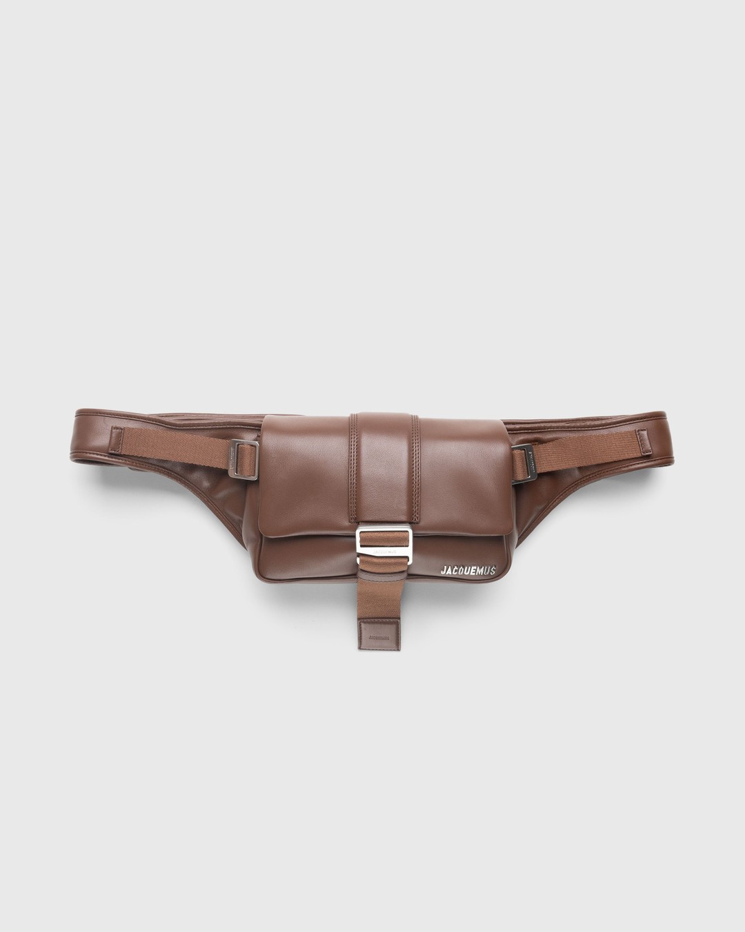 JACQUEMUS – La Banane Bambimou Brown - Bags - BROWN - Image 1