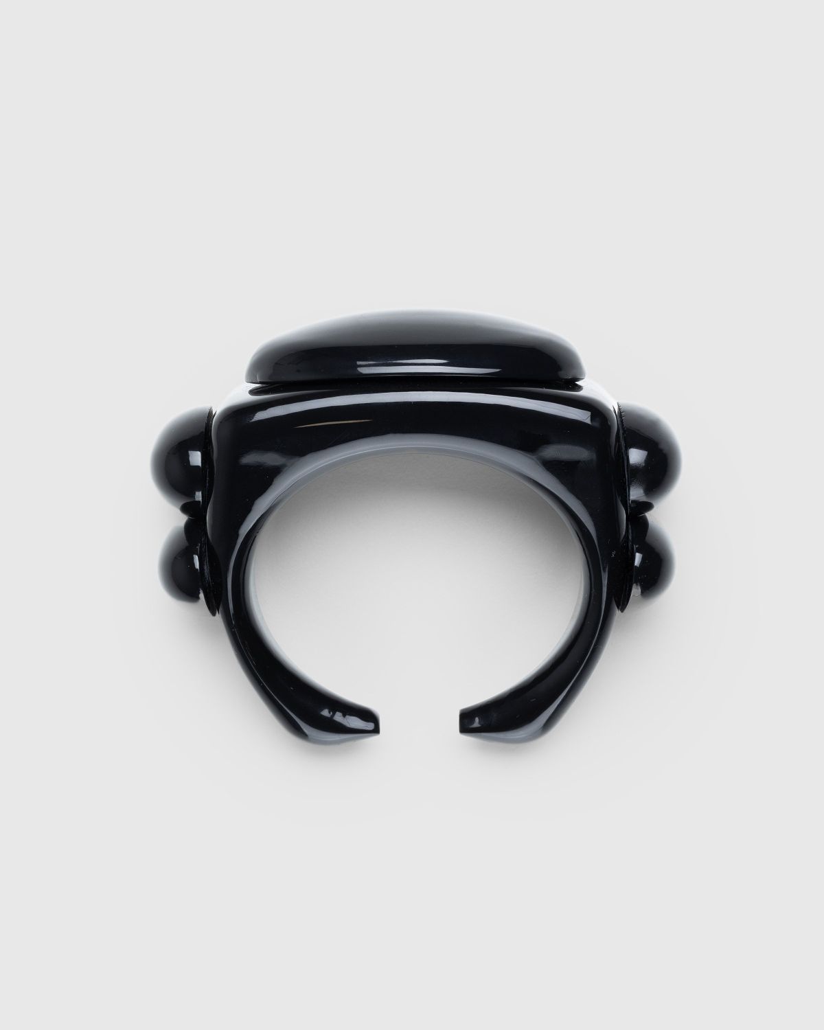 Jean Paul Gaultier – Shiny Square Bracelet Black - Jewelry - Black - Image 2
