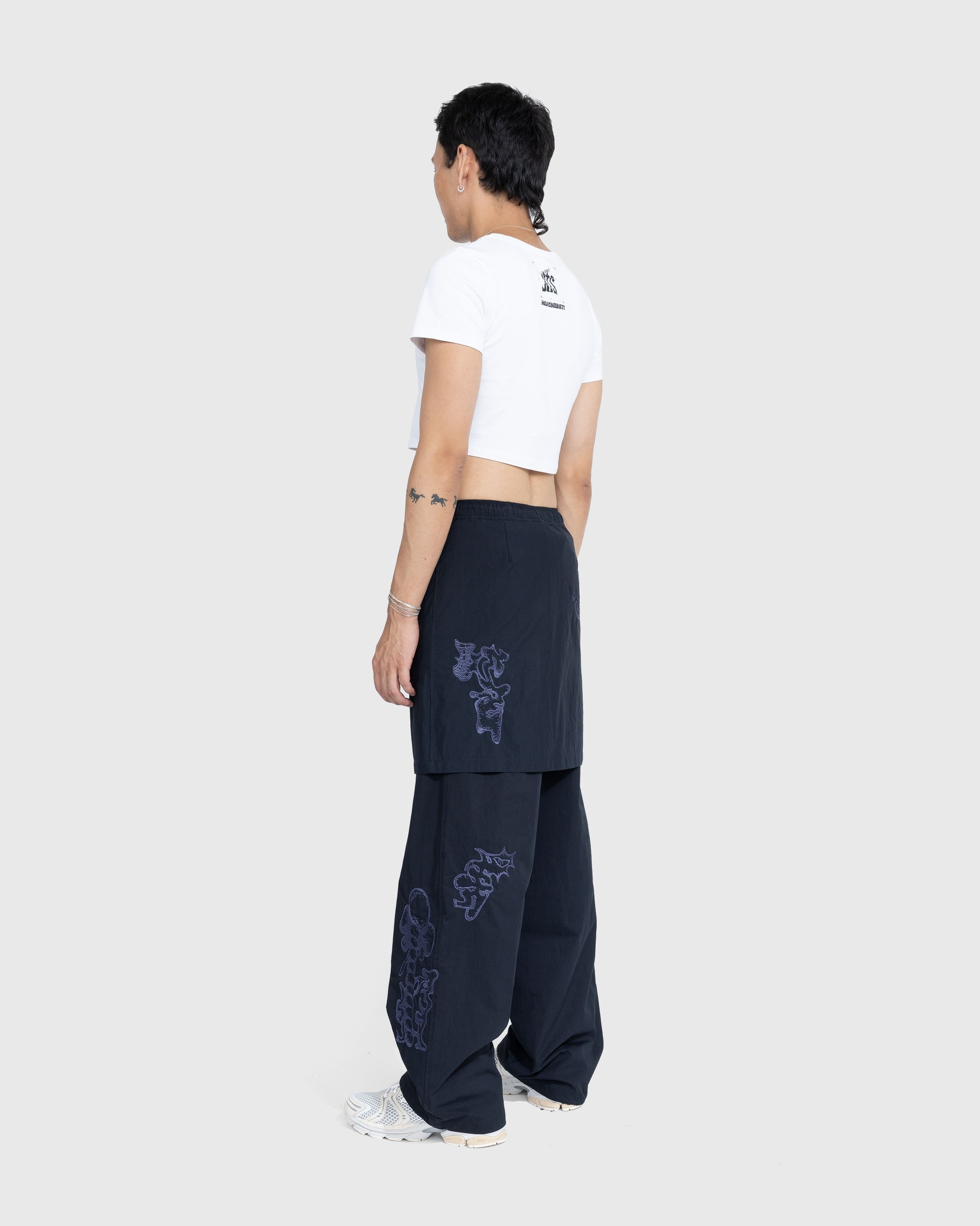 NTS x Highsnobiety – Apple Baby Tee White  - Tops - White - Image 4