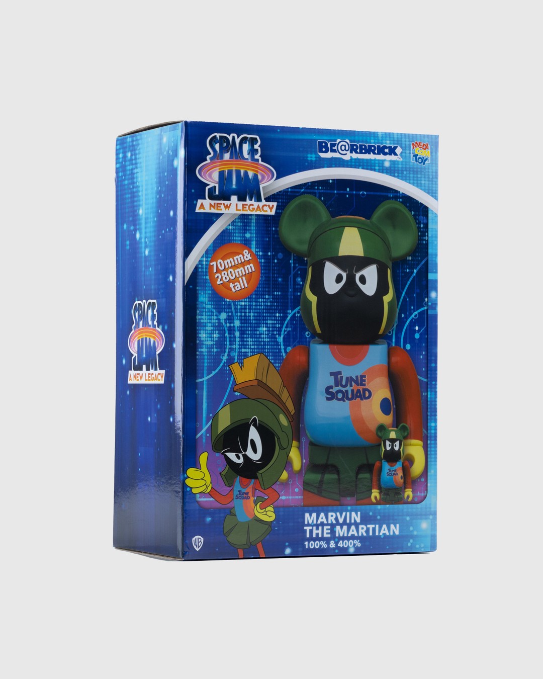 Medicom – BE@RBRICK MARVIN THE MARTIAN 100% & 400% - Arts & Collectibles - Multi - Image 4