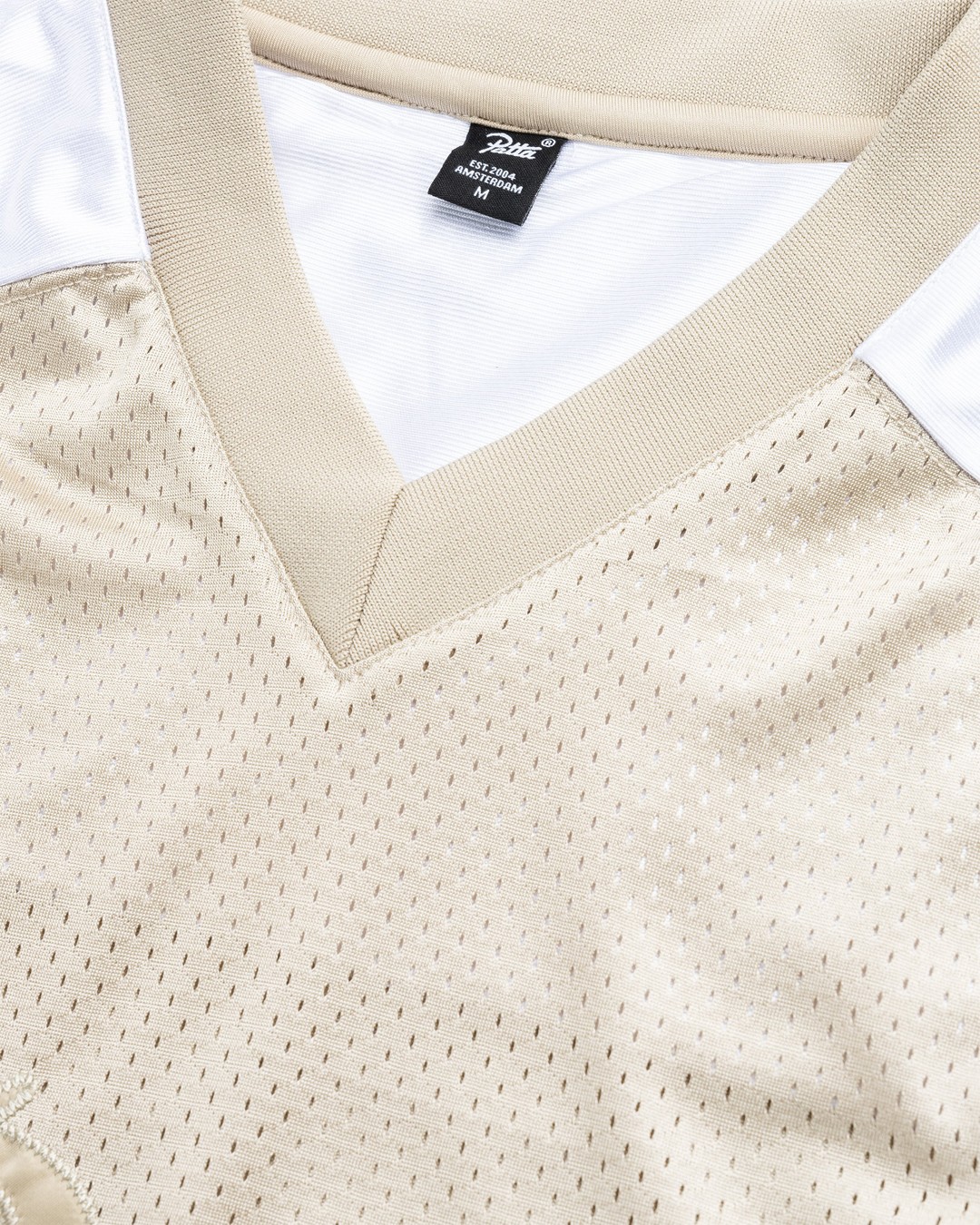 Patta – Respect Football Jersey Cement/White - Tops - White - Image 5