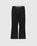 Stockholm Surfboard Club – Flared Cotton Twill Trousers Black
