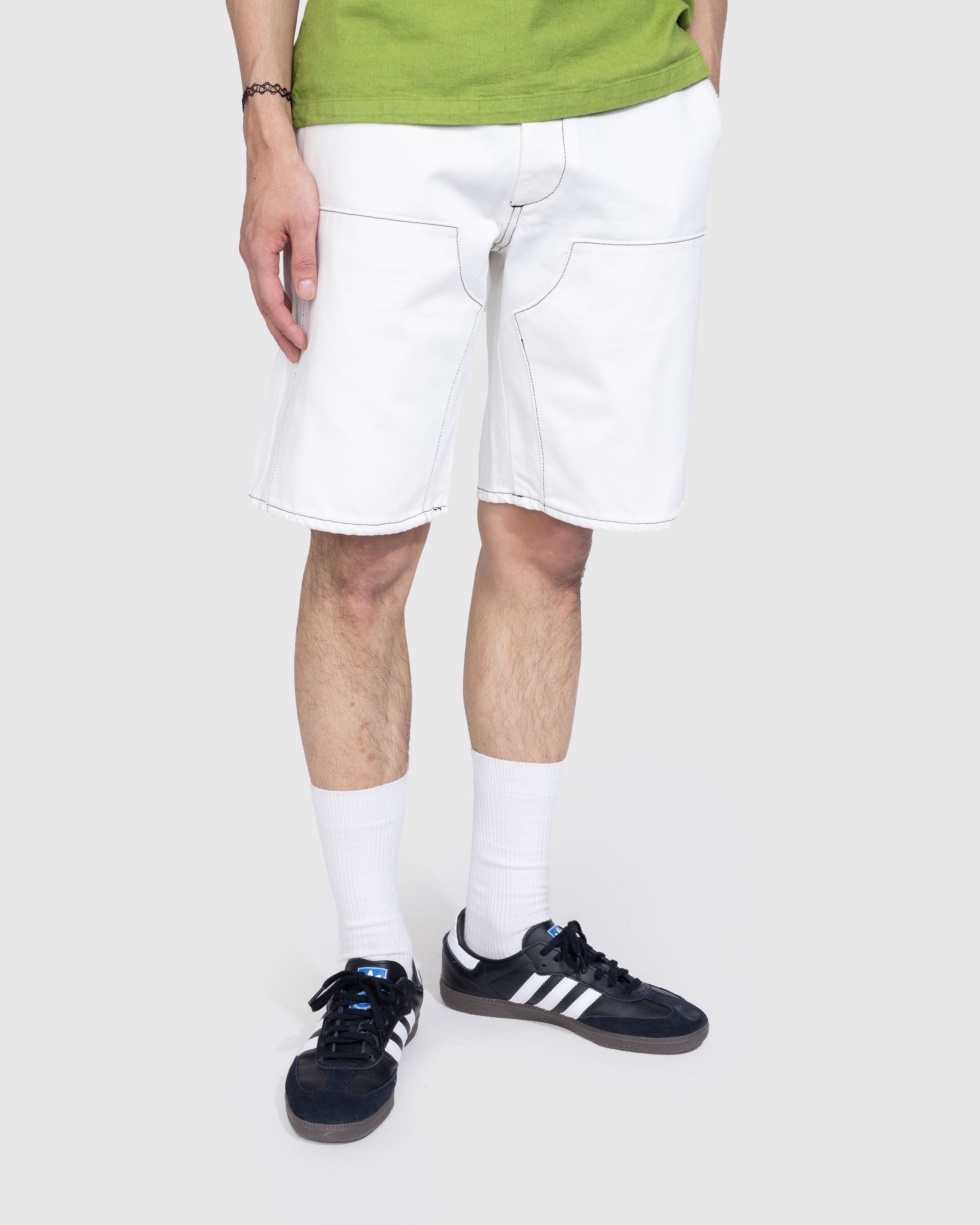 Winnie New York – Denim Shorts Ivory - Shorts - Beige - Image 3