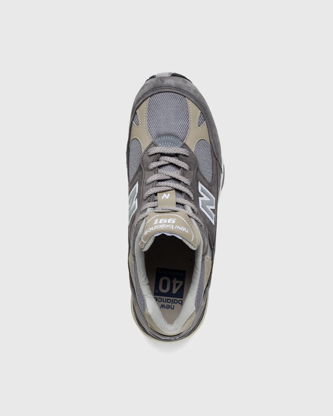 New Balance – M991UKF Grey/White - Sneakers - Grey - Image 5