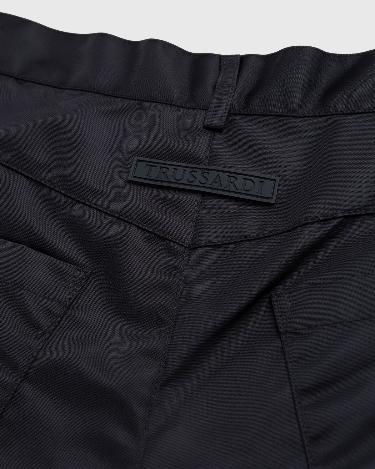 Trussardi – Nylon Shorts Black - Shorts - Black - Image 5