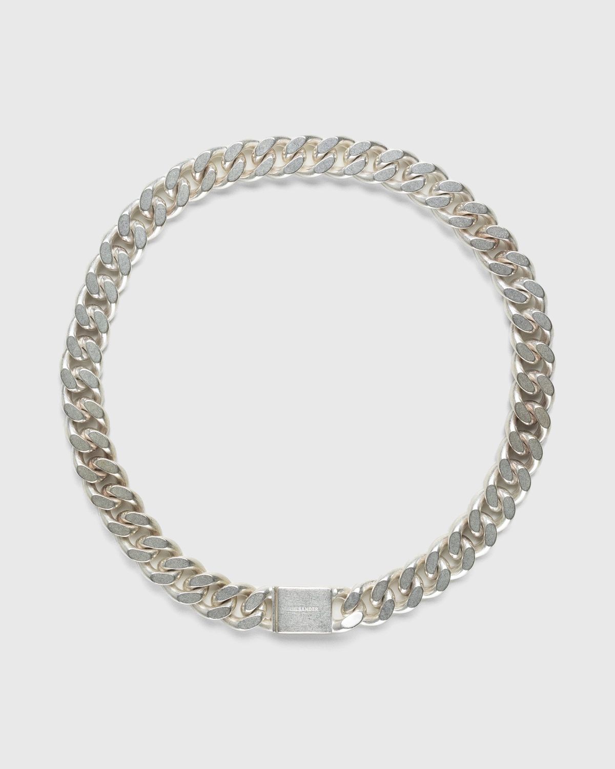 Jil Sander – Chain Link Necklace Silver - Necklaces - Silver - Image 1