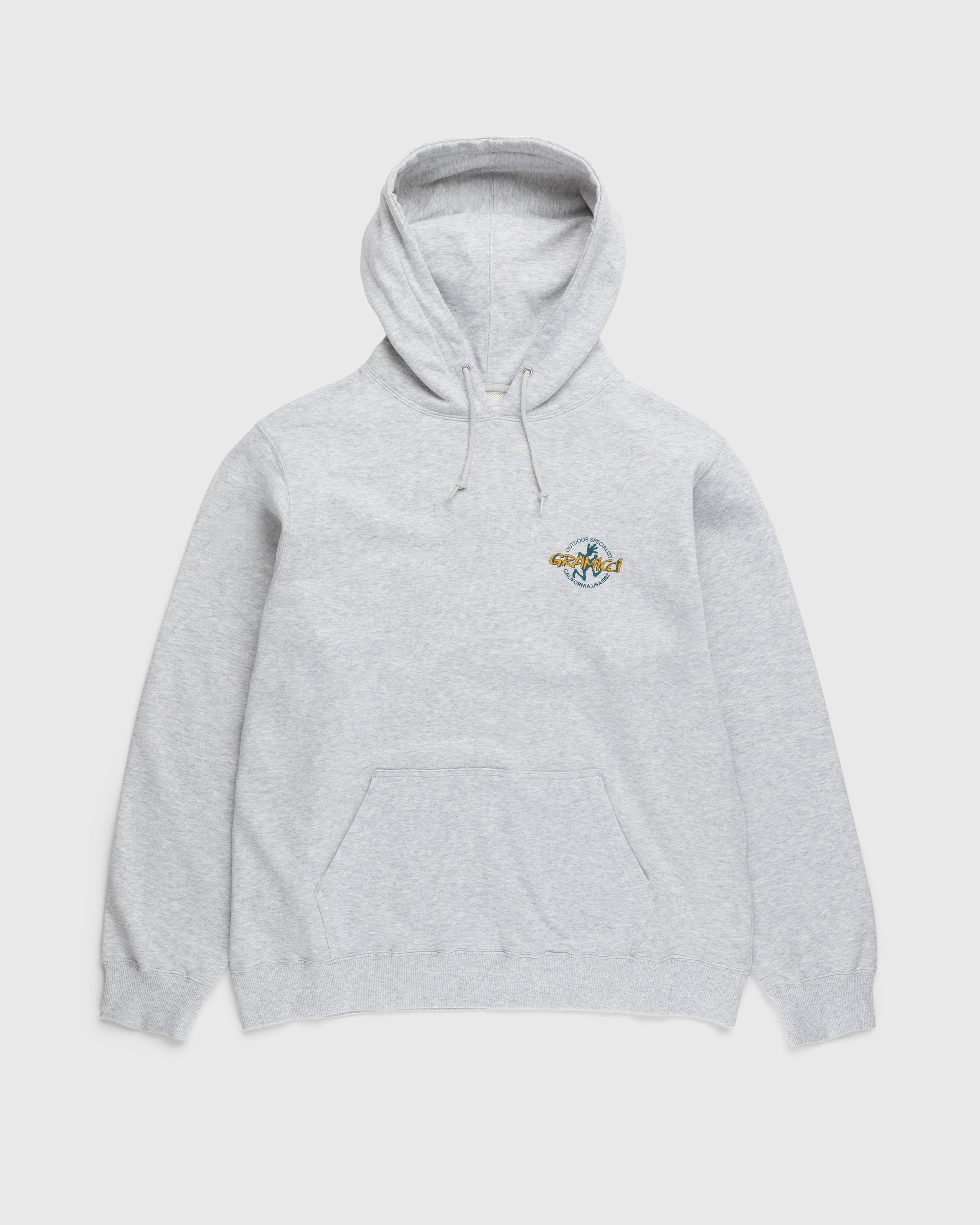 Gramicci – Running Man Hoodie Grey - Sweats - Grey - Image 2