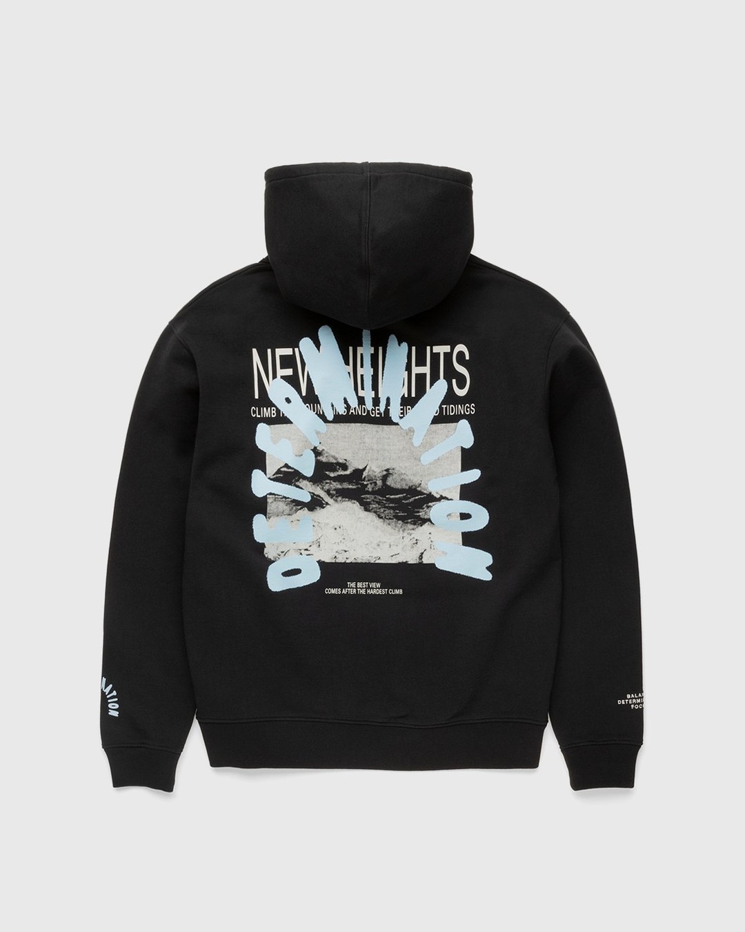 Highsnobiety – HS Sports Determination Hoodie Black - Sweats - Black - Image 1