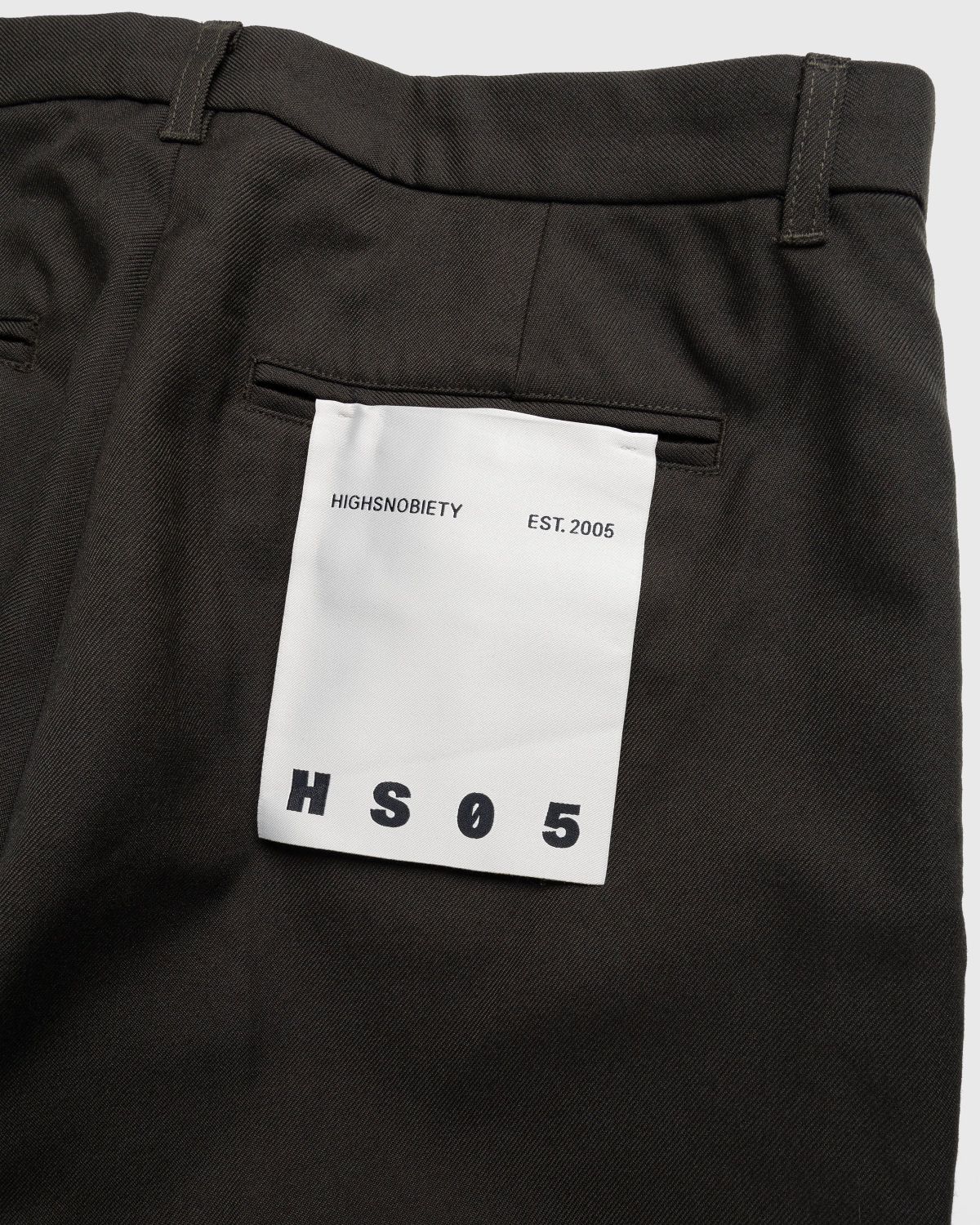 Highsnobiety HS05 – Wool Dress Pants Dark Gray - Pants - Grey - Image 7