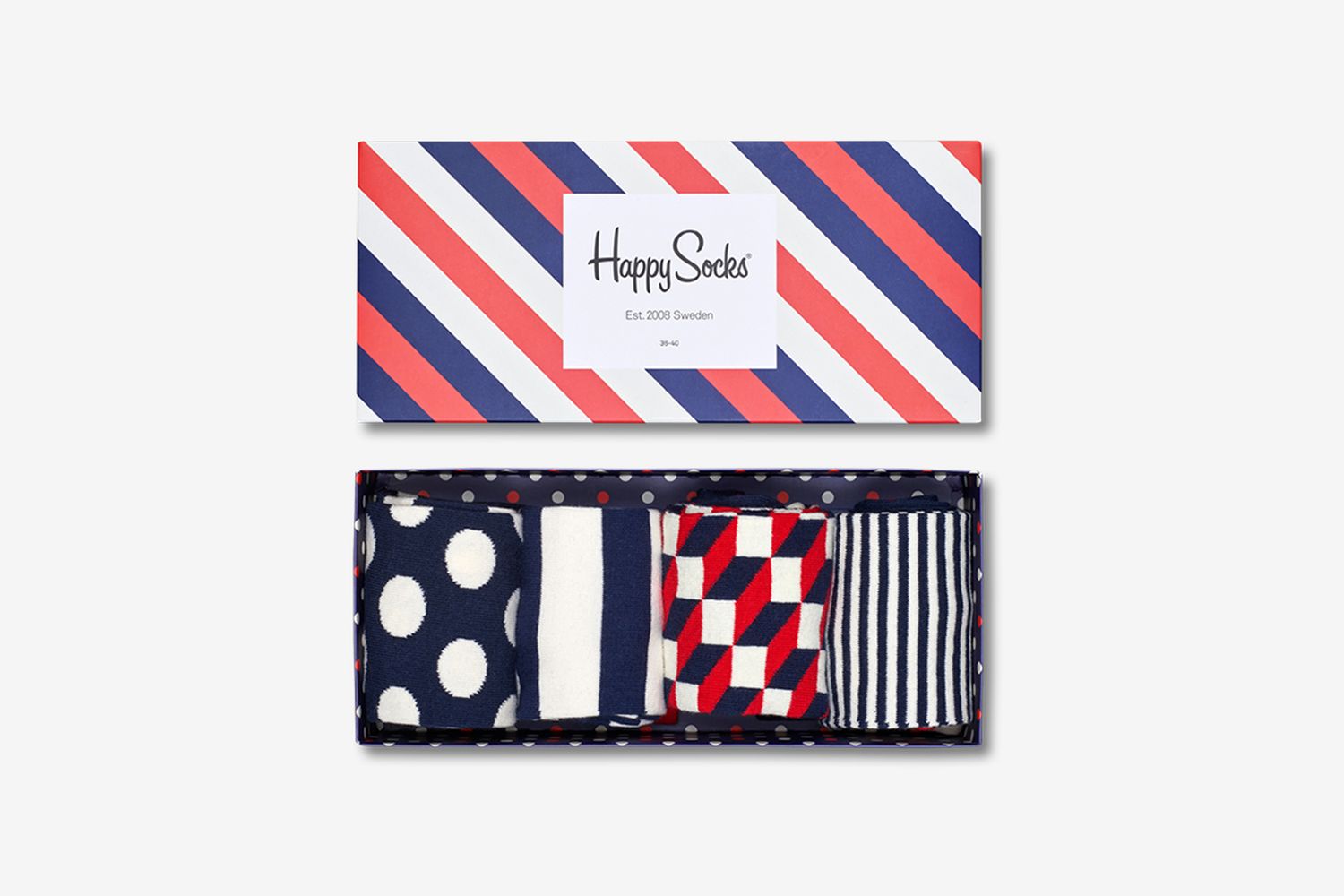 Stripe Socks Gift Box