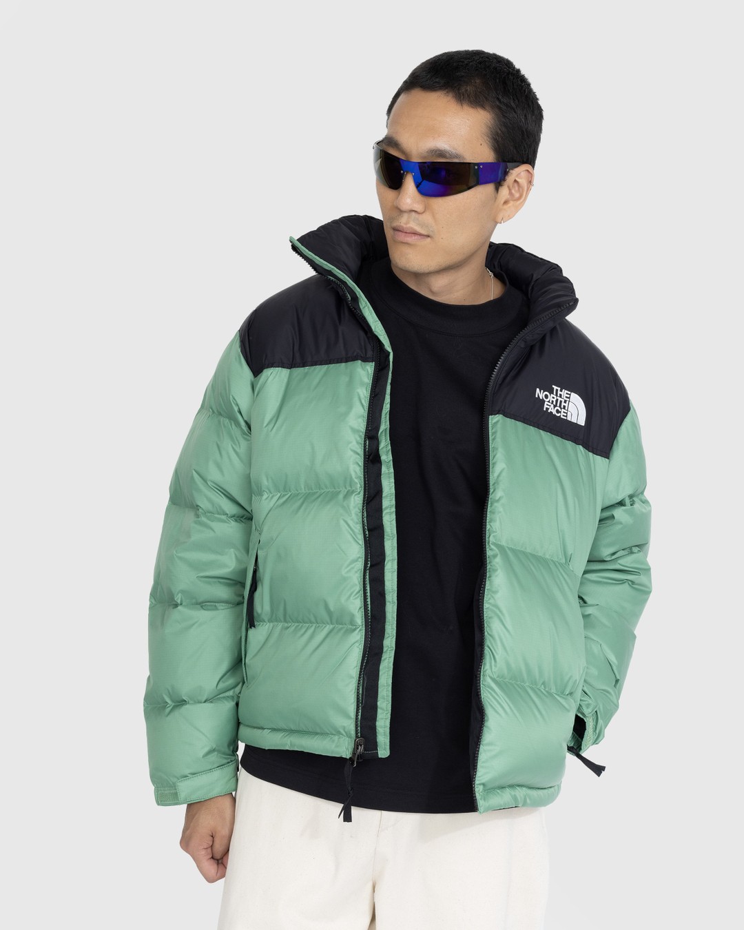 The North Face 1996 Retro Nuptse Down Puffer Jacket in Bright Green