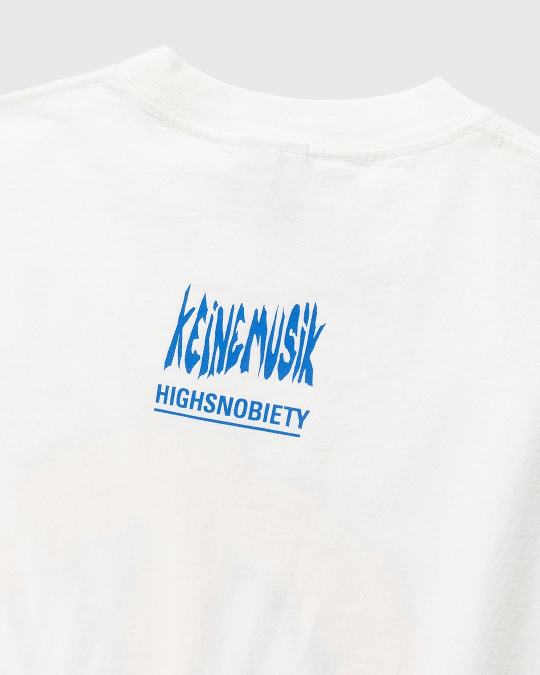 Keinemusik x Highsnobiety – Peace Logo T-Shirt White - T-shirts - White - Image 3