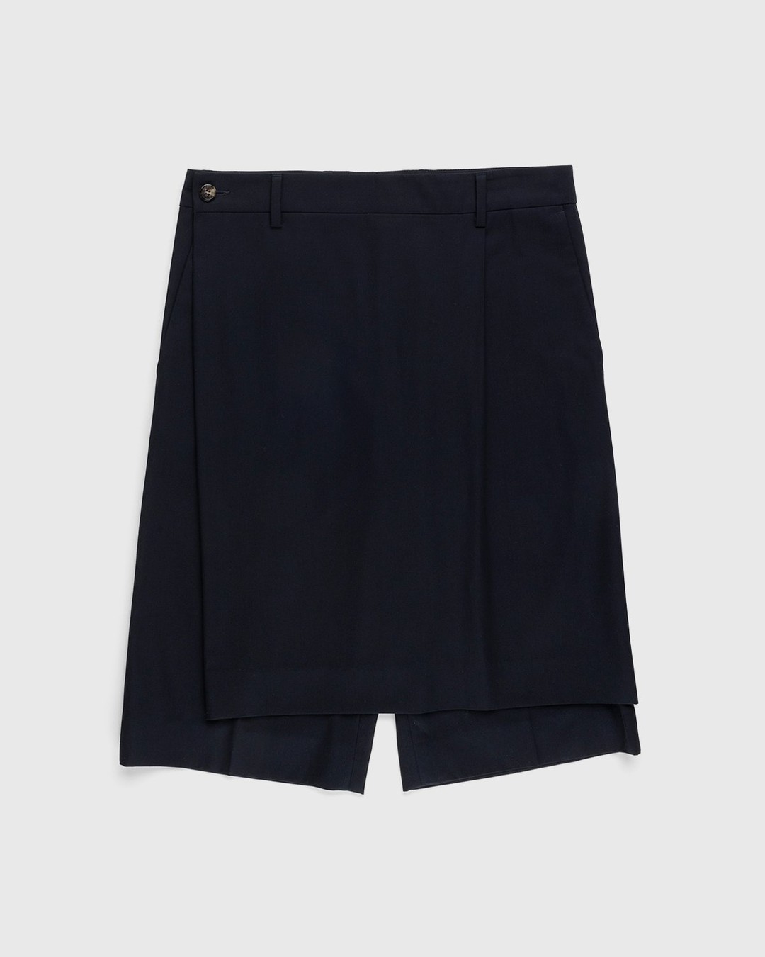 Dries van Noten – Parwin Shorts Navy - Shorts - Blue - Image 1