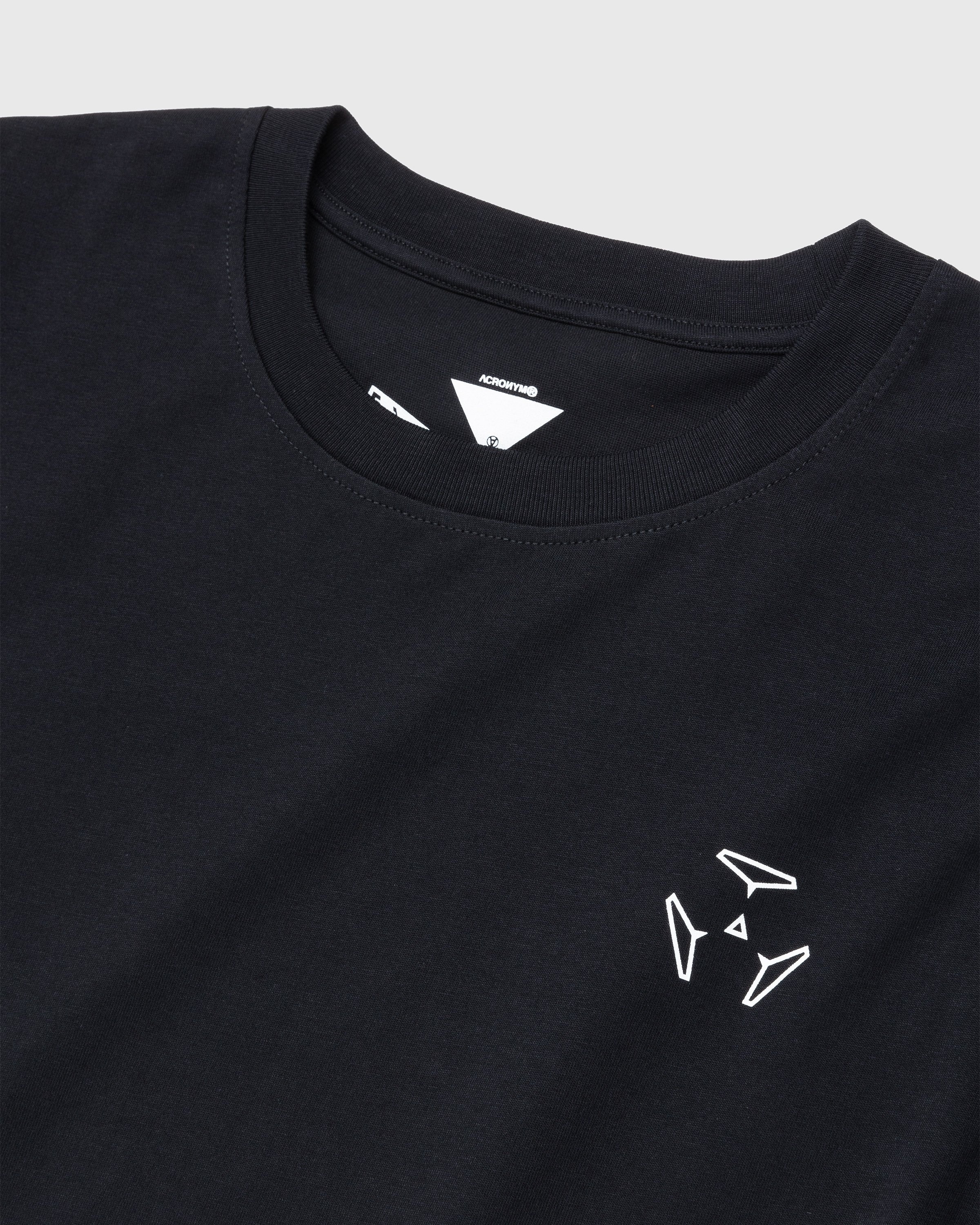 ACRONYM – S29-PR-B Organic Cotton Longsleeve T-Shirt Black - Longsleeves - Black - Image 6